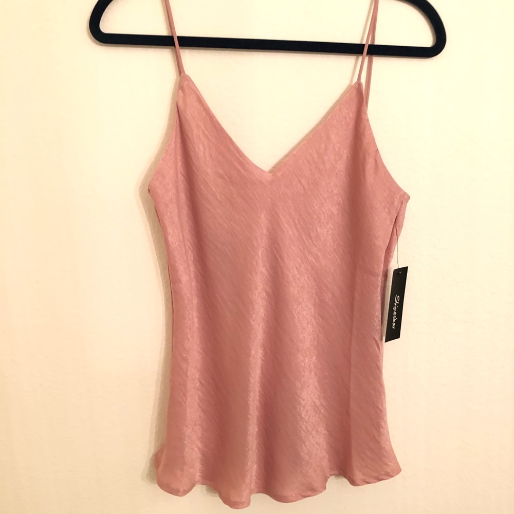 Camisole Blush Spaghetti Straps M